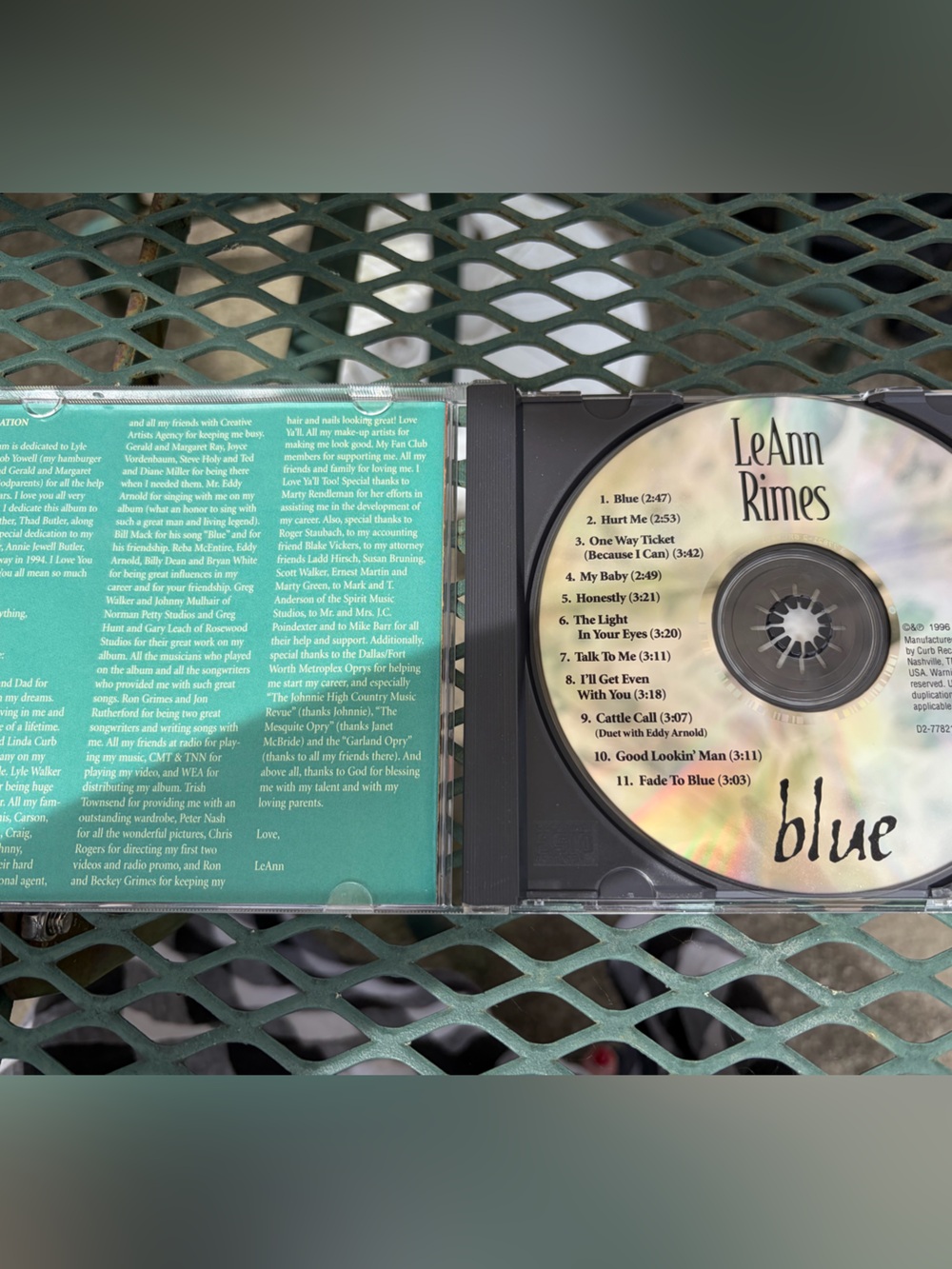 "Blue" CD - Blue